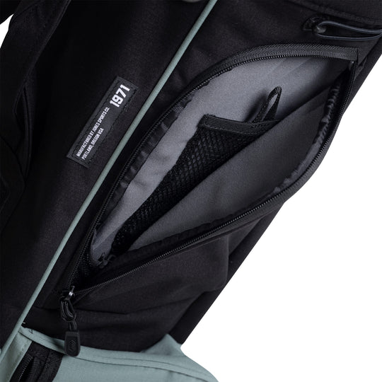 Rover Stand Bag - Black/Sage Leaf